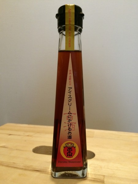 達磨正宗 アイスクリームにかけるお酒 ライトタイプ