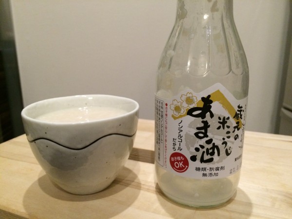 蔵元の米こうじあま酒