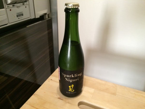 Sparkling Nigori 川亀 純米吟醸 活性にごり 川亀酒造